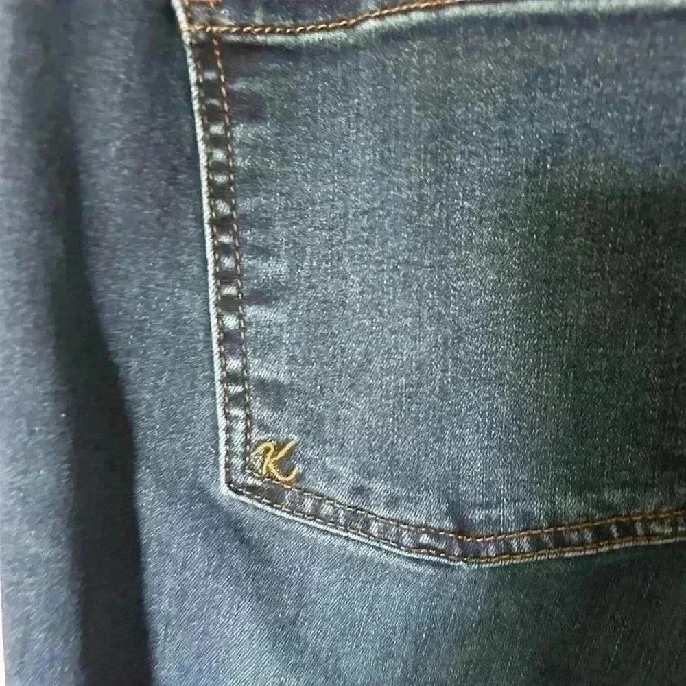 KUT from the Kloth Women's Toothpick Skinny Jeans Size 16 Medium/Dark wash denim - Picture 4 of 10